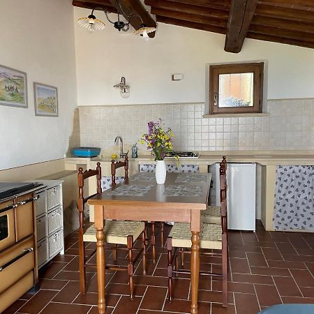 La Costarella Lägenhet Montefollonico Exteriör bild