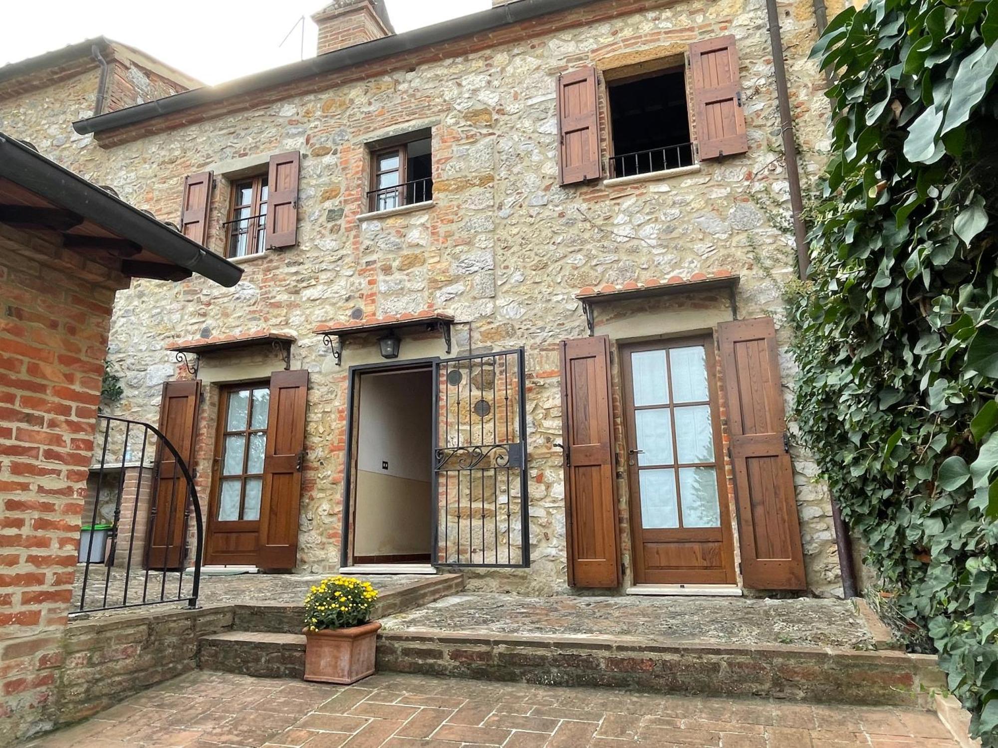 La Costarella Lägenhet Montefollonico Exteriör bild