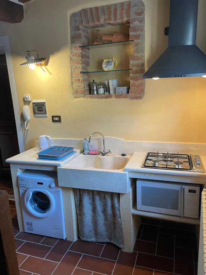 La Costarella Lägenhet Montefollonico Exteriör bild