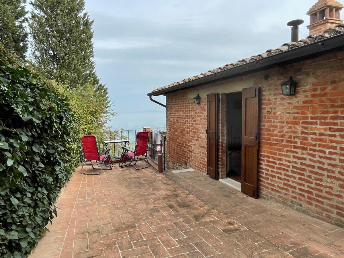 La Costarella Lägenhet Montefollonico Exteriör bild